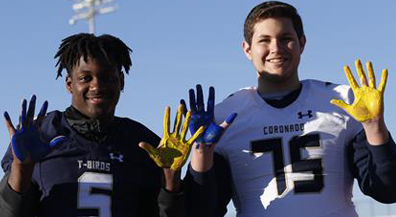  Coronado students leave lasting impression on new field house